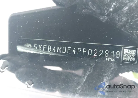 2023 Toyota Corolla Le z USA, uszkodzony, nr VIN 5YFB4MDE4PP022819